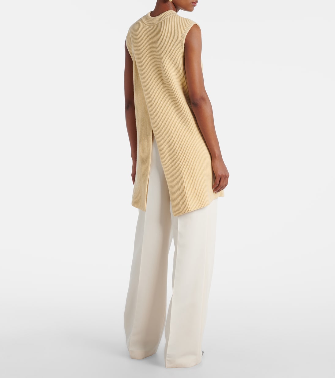 Oversize-Pullunder aus Wolle | Jil Sander