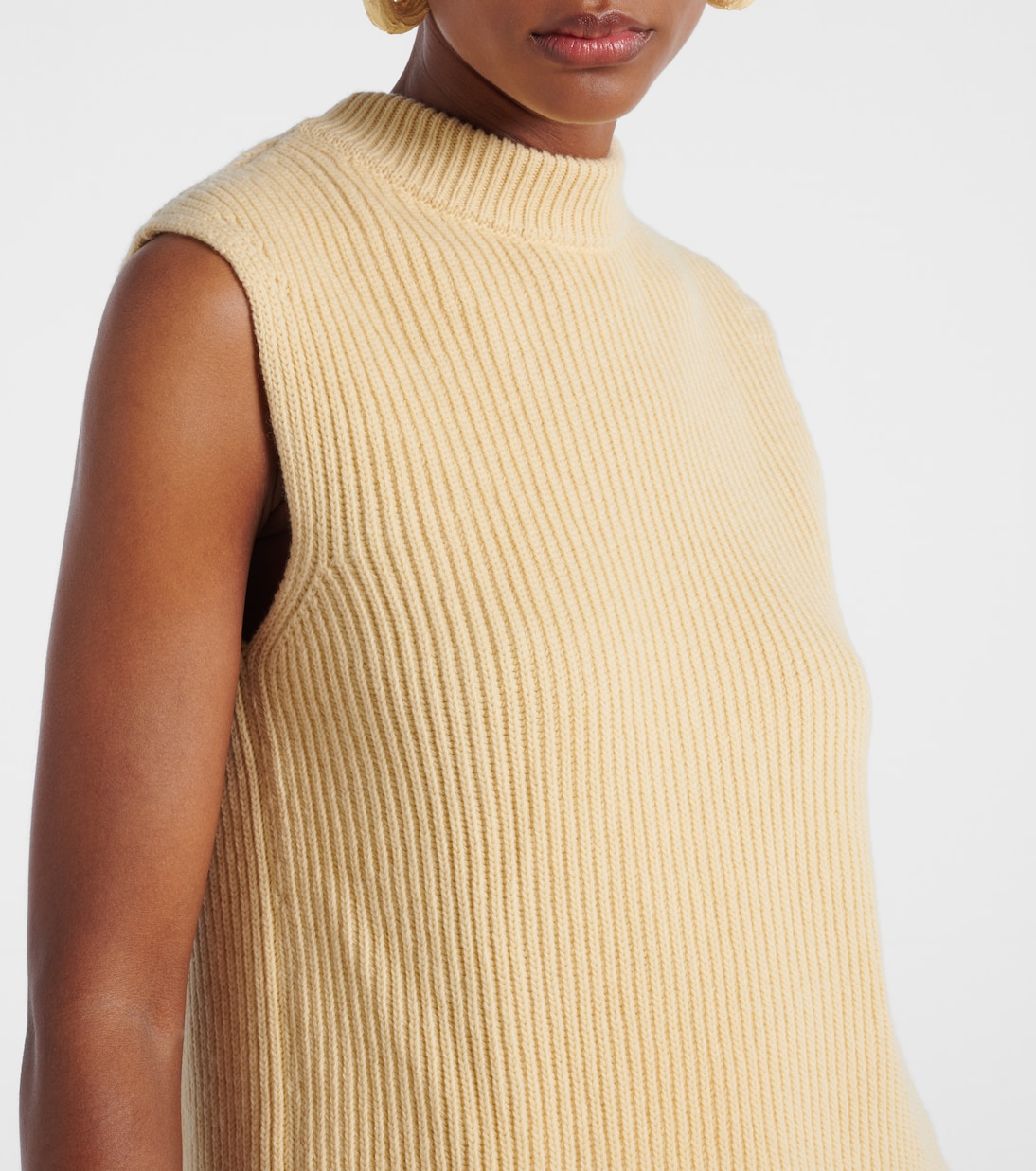 Oversize-Pullunder aus Wolle | Jil Sander