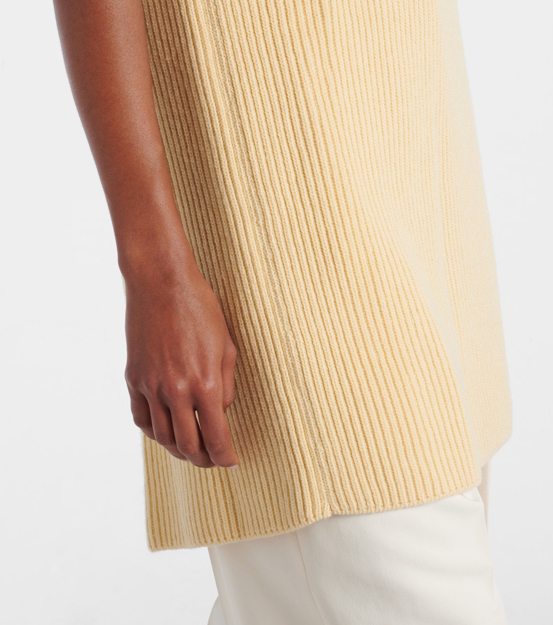 Oversize-Pullunder aus Wolle | Jil Sander