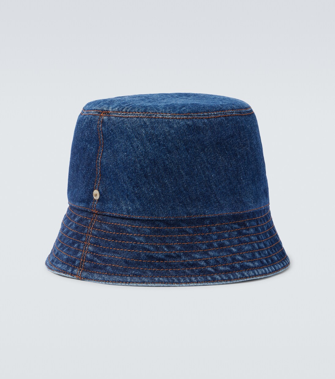 Logo denim bucket hat  | Loewe
