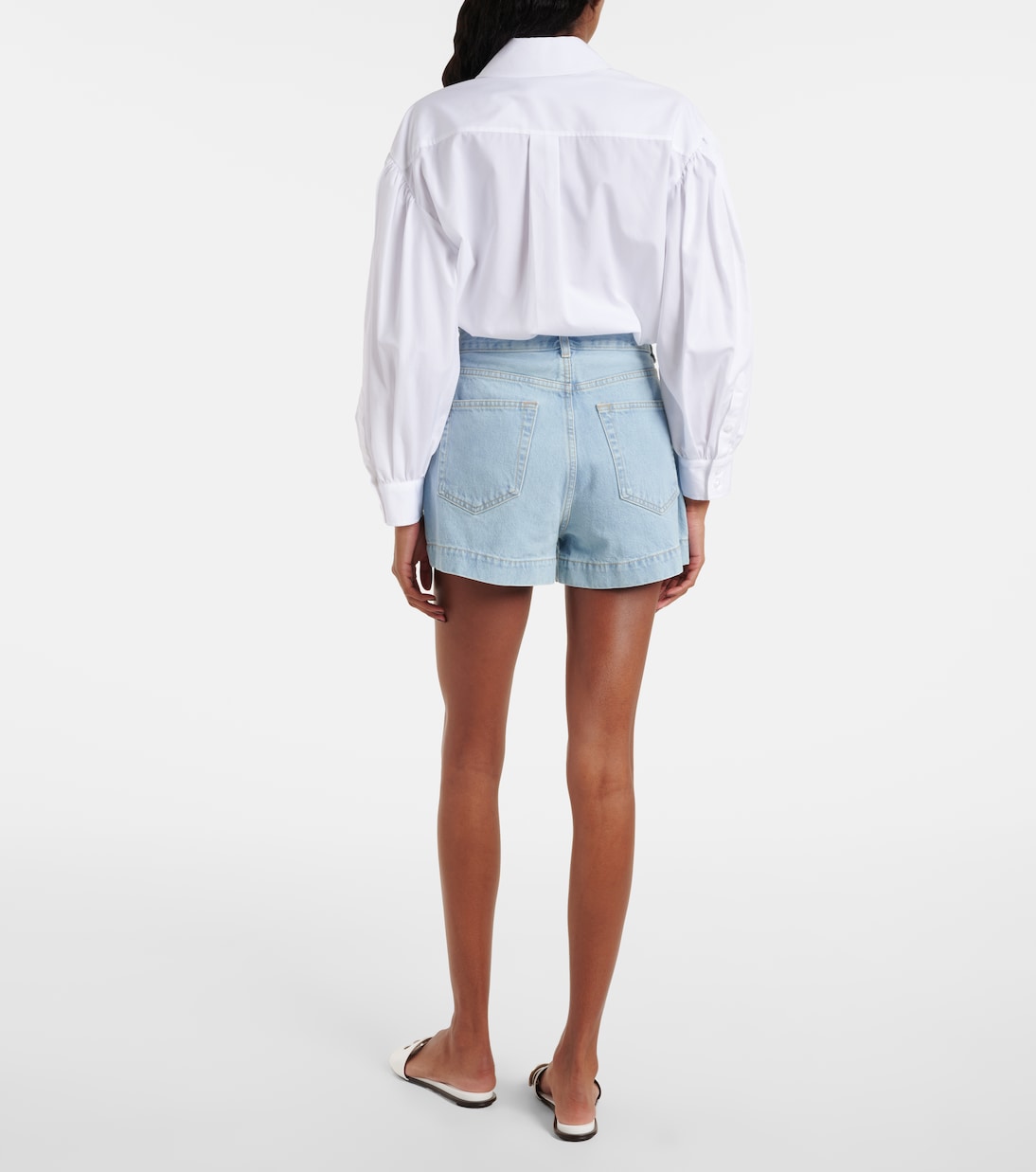 The Charm denim shorts | Frame
