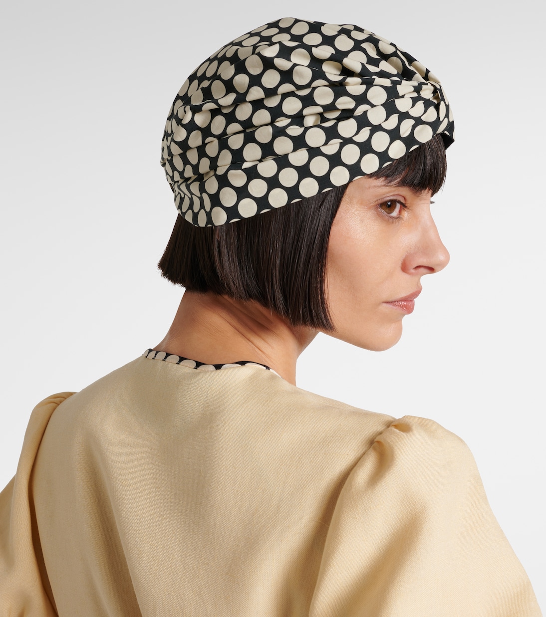 Escape Plus De Pois cotton head wrap | Valentino