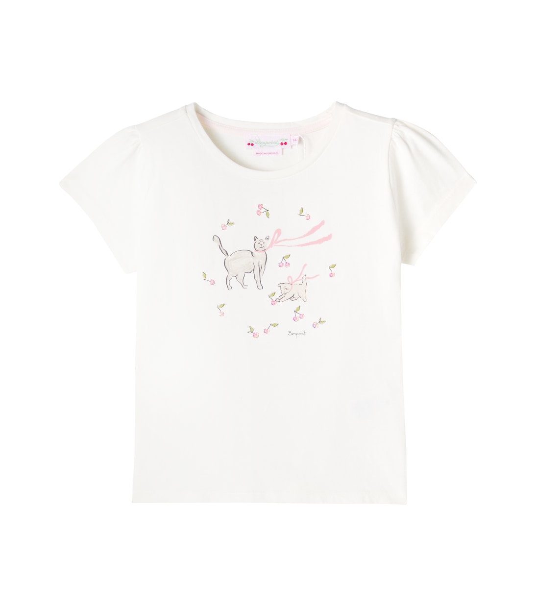 T-shirt Capricia imprimé en coton | Bonpoint