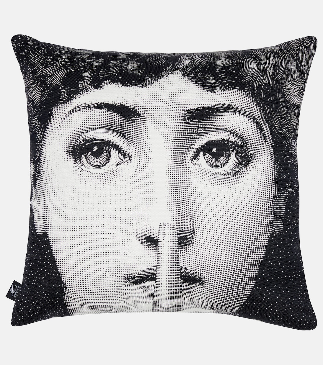 Silenzio cushion | Fornasetti