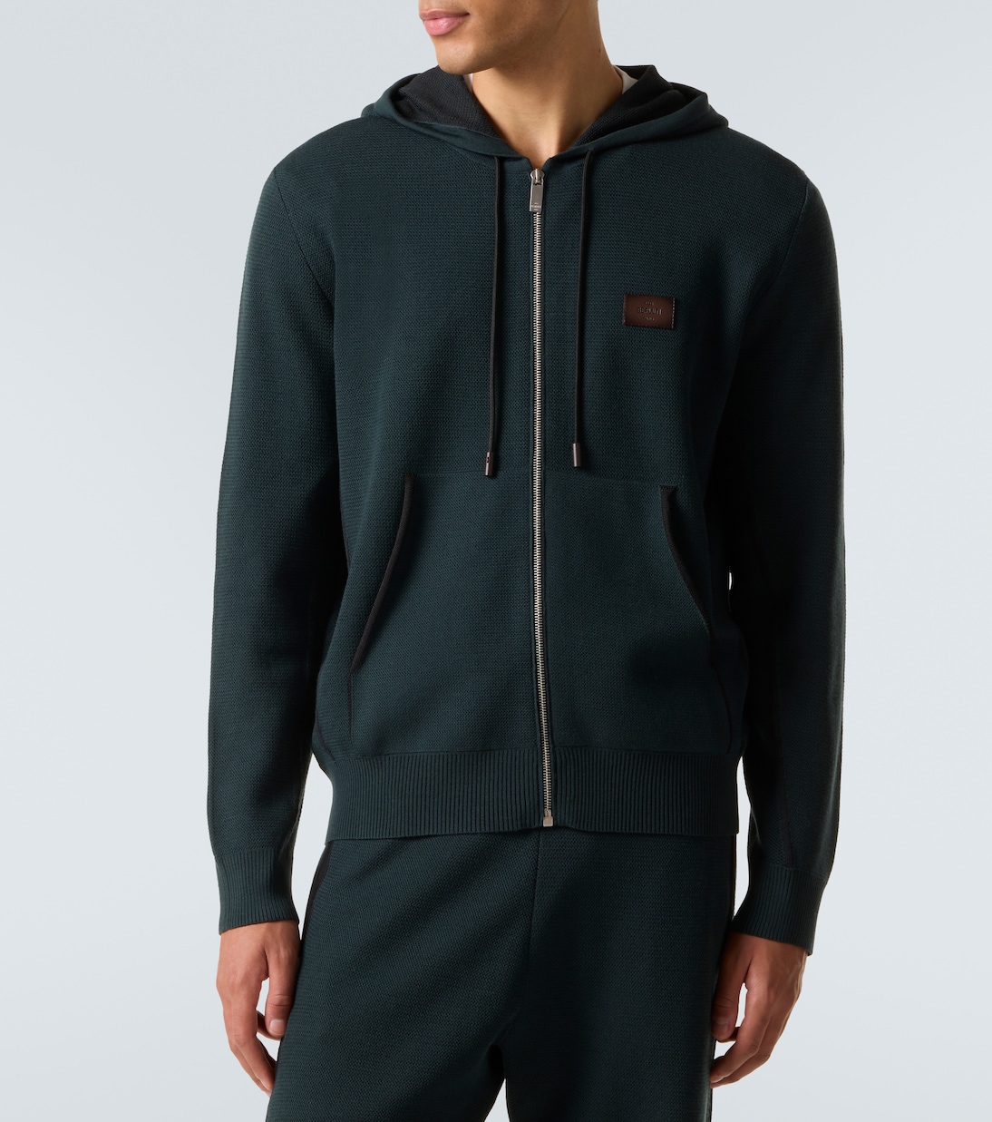 Wool and silk zip-up hoodie | Berluti