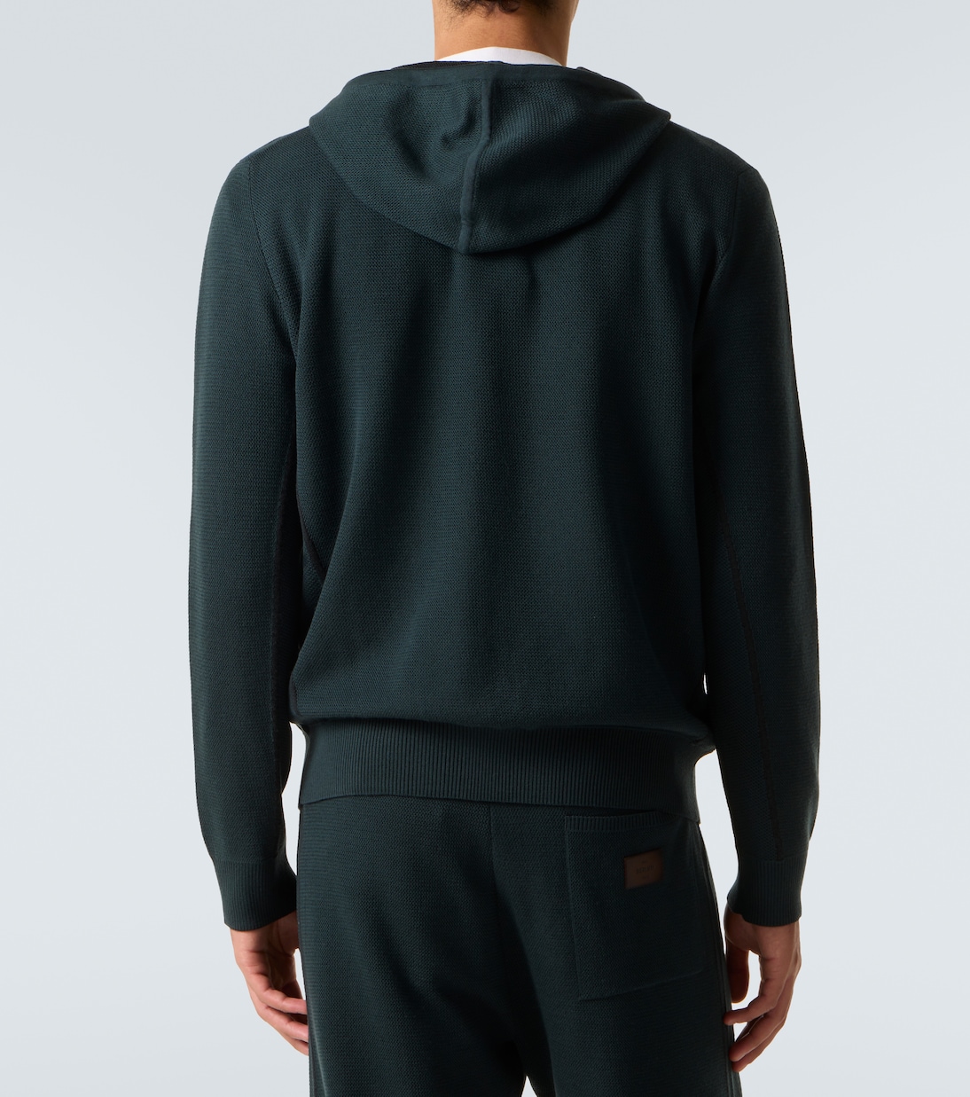Wool and silk zip-up hoodie | Berluti