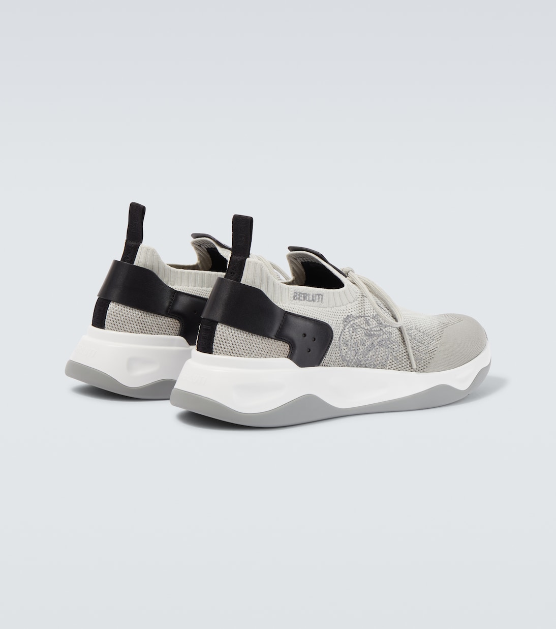 Sneakers Shadow mit Leder | Berluti