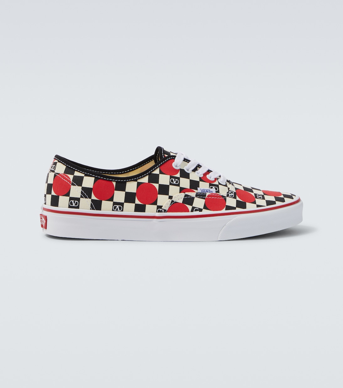 x Vans VLogo canvas sneakers | Valentino Garavani