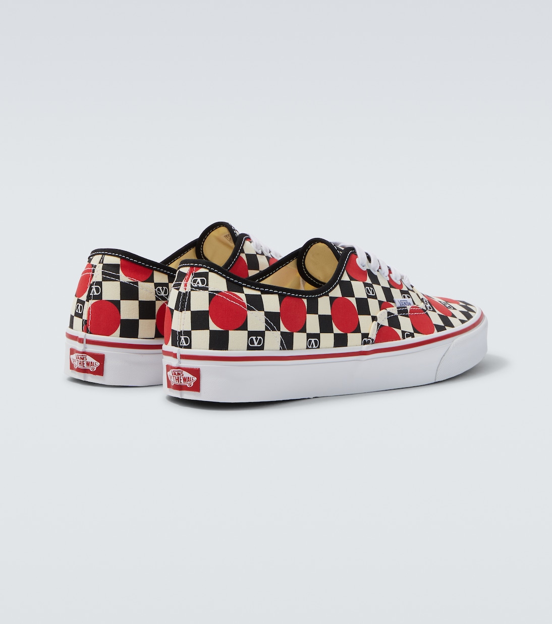 x Vans VLogo canvas sneakers | Valentino Garavani