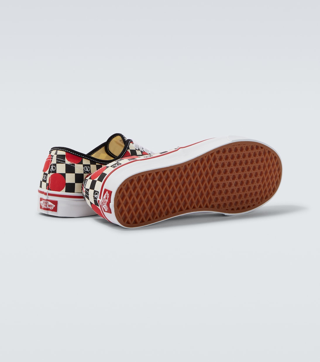 x Vans VLogo canvas sneakers | Valentino Garavani