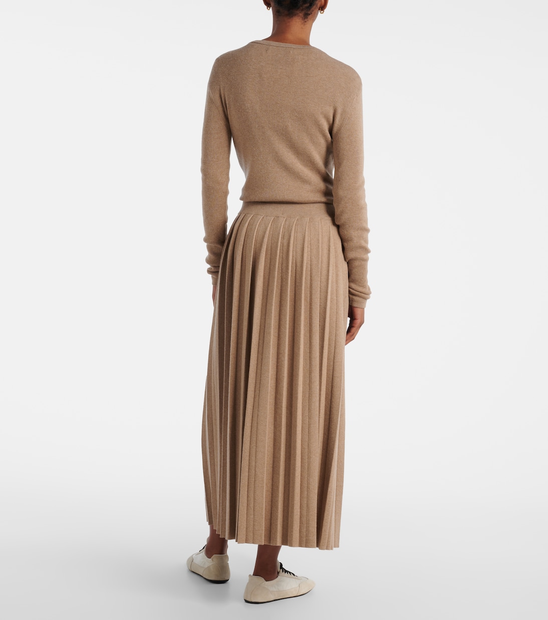 Midirock Minda aus Baumwolle und Kaschmir | Lisa Yang