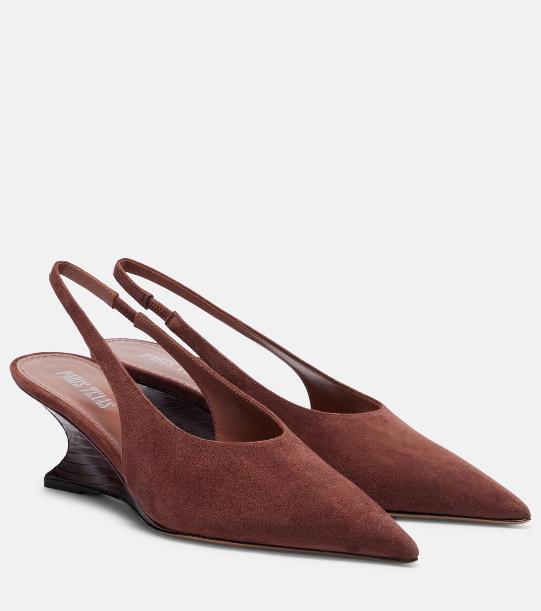 Nina 50 suede wedges | Paris Texas