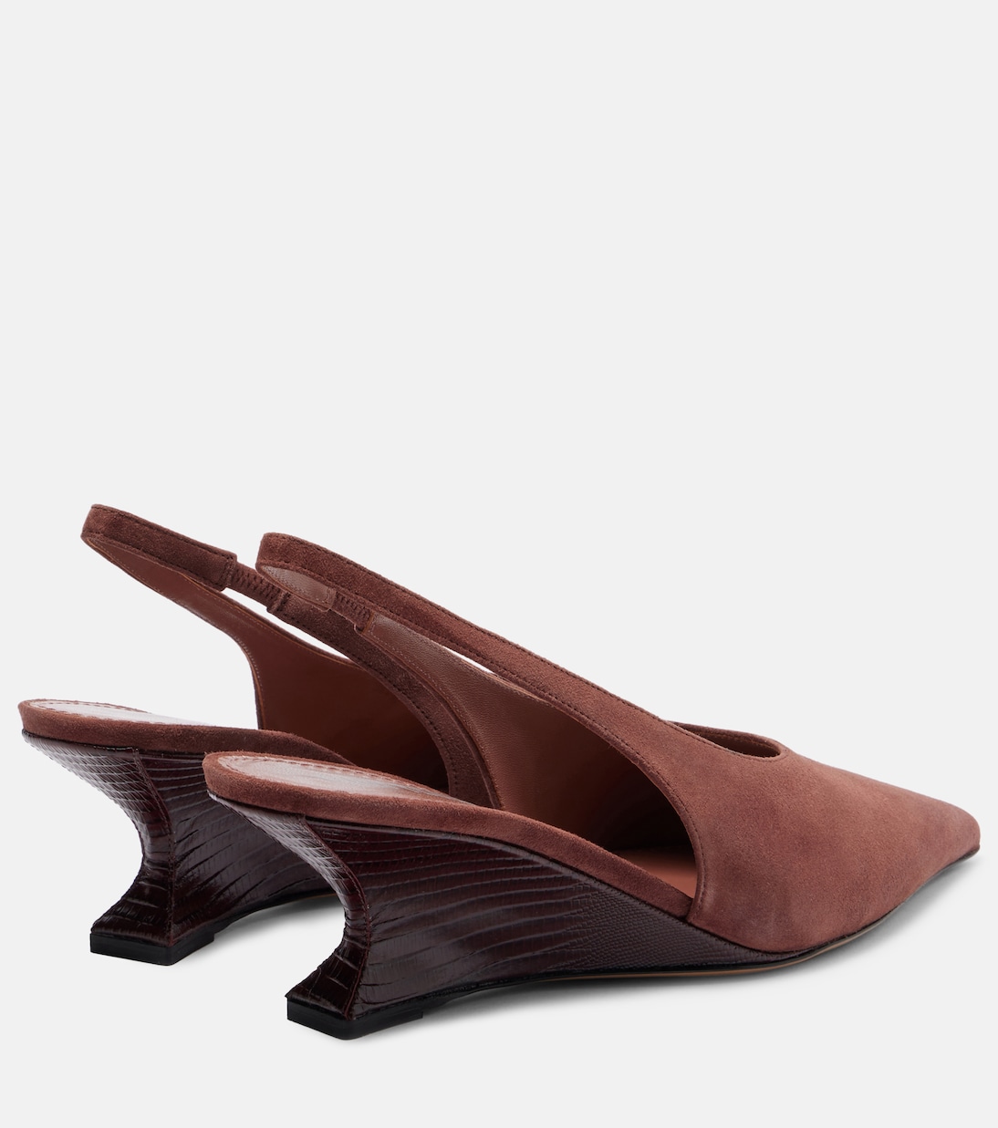 Nina 50 suede wedges | Paris Texas