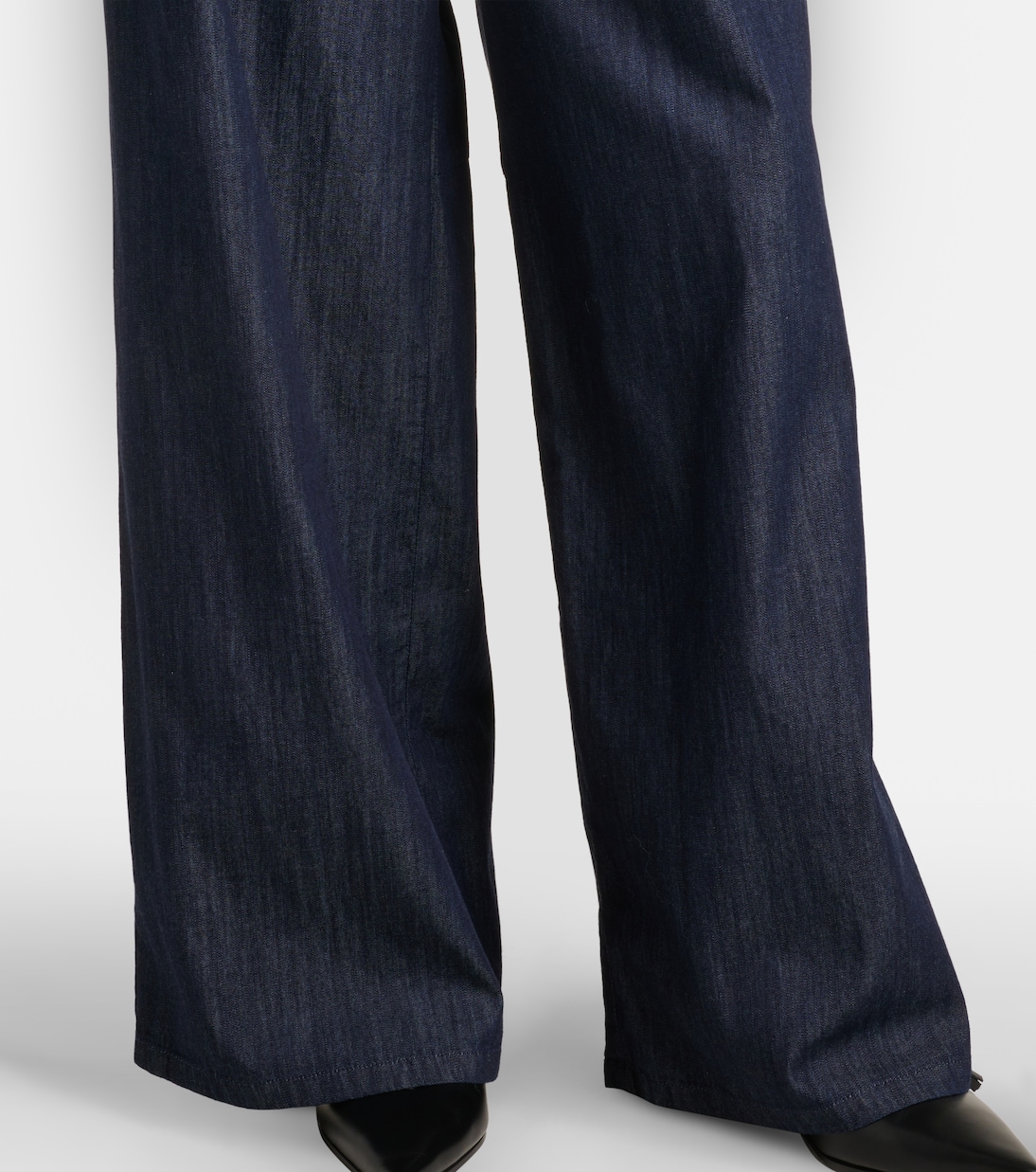 Jerry embellished chambray wide-leg pants | 'S Max Mara