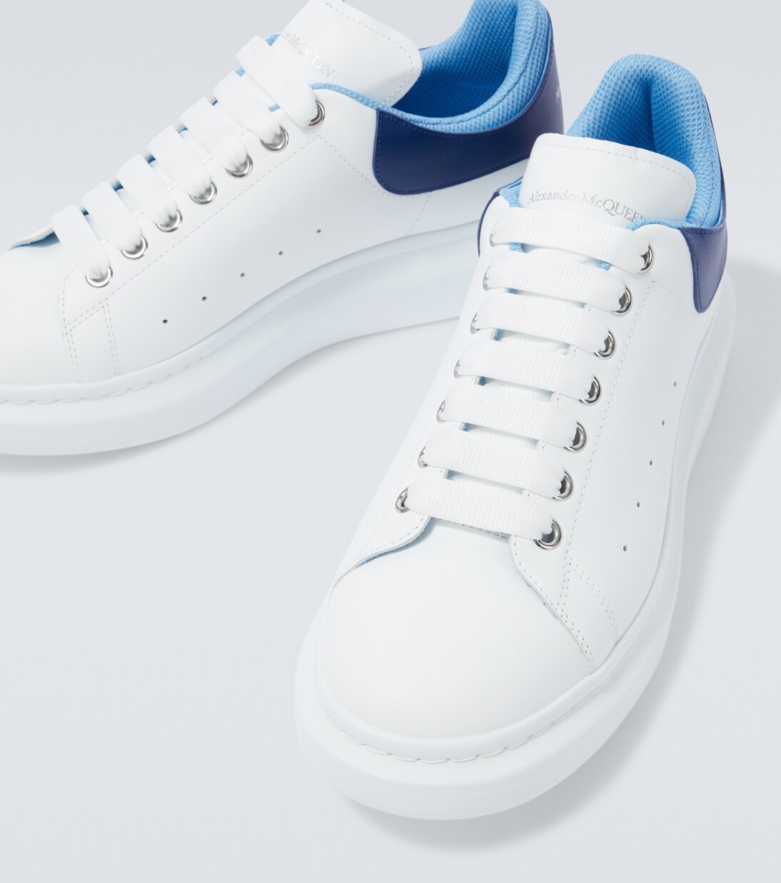 Oversized leather sneakers | McQueen