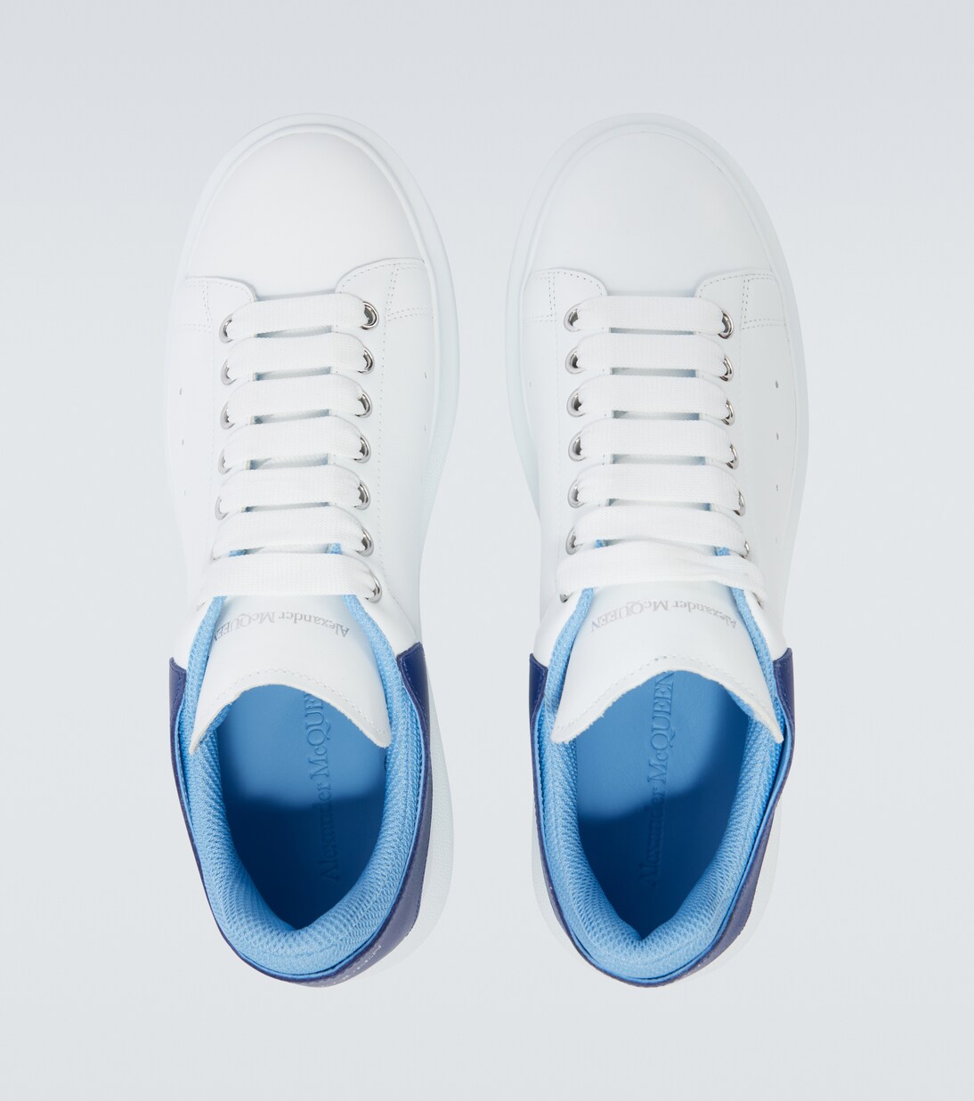 Oversized leather sneakers | McQueen