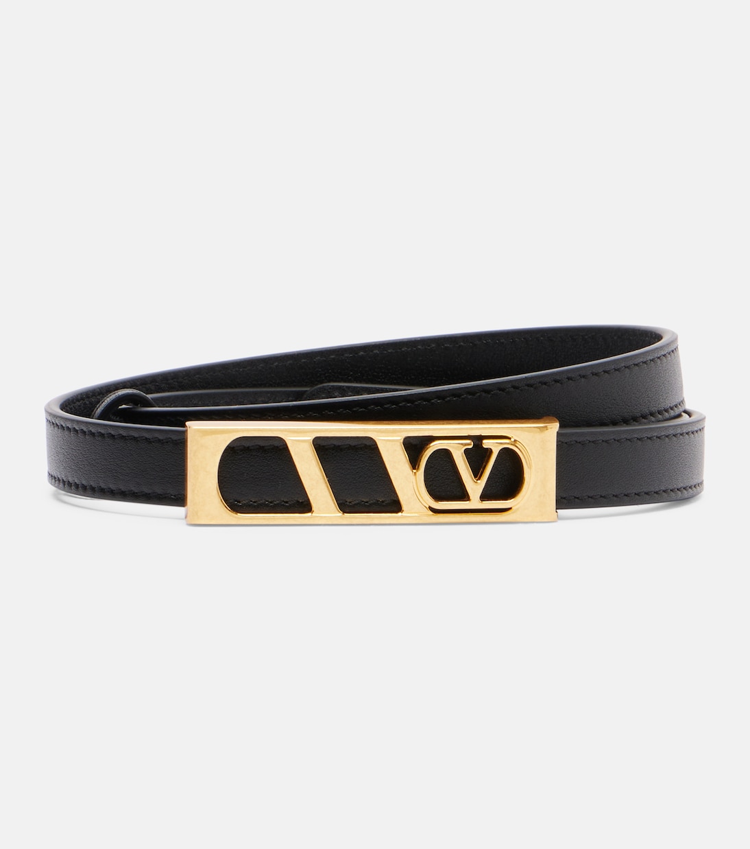 VLogo leather belt | Valentino Garavani