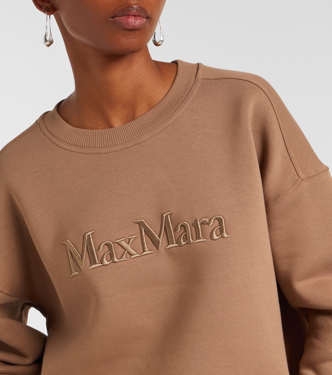 Monza cotton-blend jersey sweatshirt | 'S Max Mara