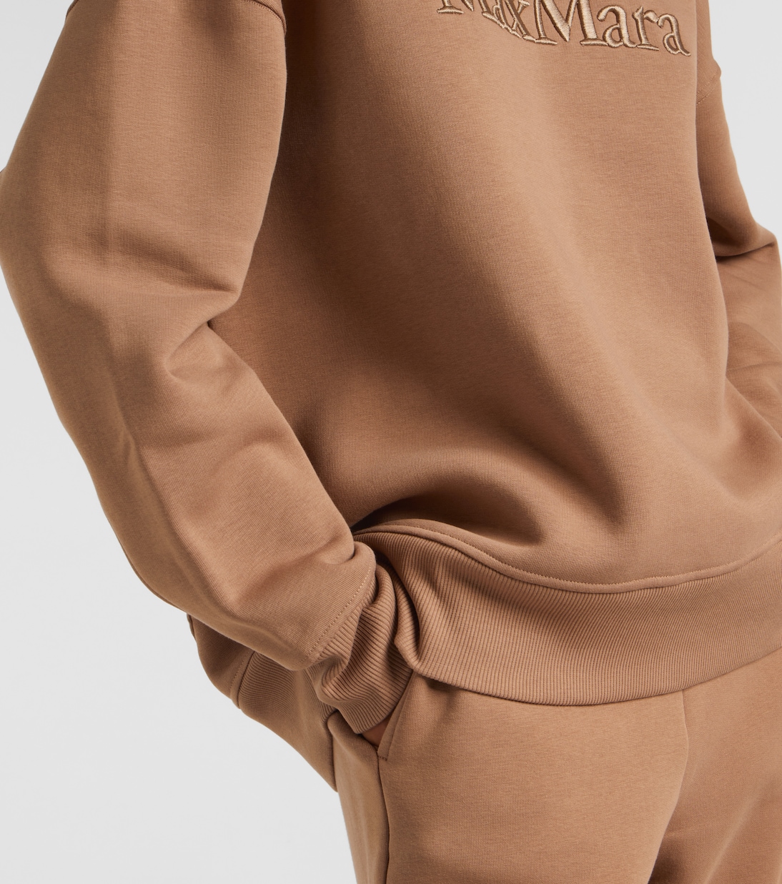 Monza cotton-blend jersey sweatshirt | 'S Max Mara