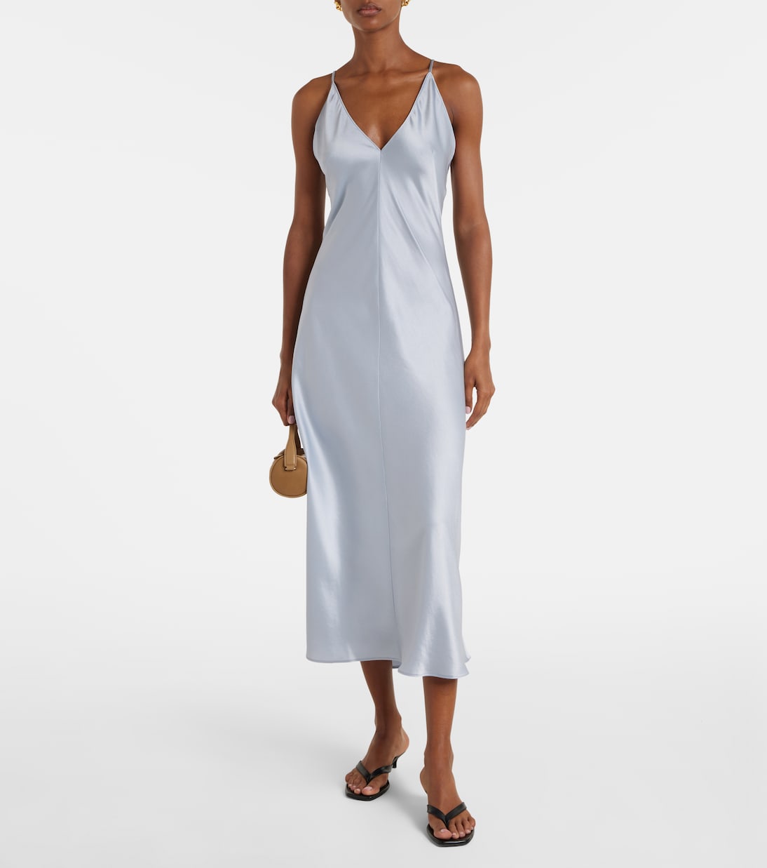 Slipdress Barb aus Satin | Leset