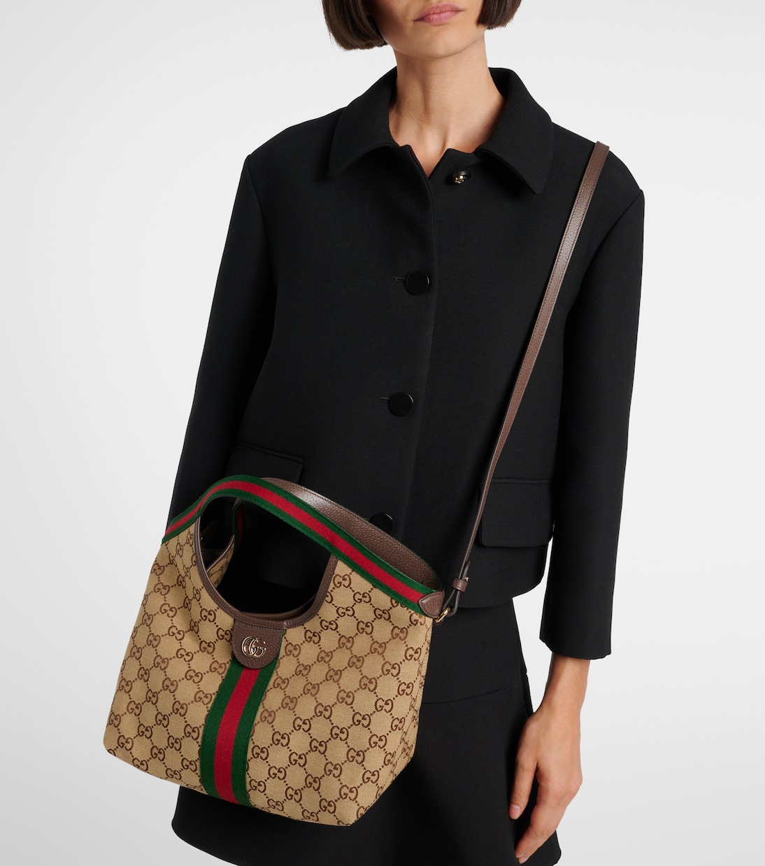 Gucci Giglio GG Canvas Small tote bag | Gucci