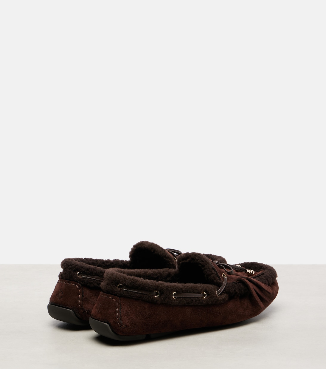 Segelschuhe Manon aus Veloursleder | Jimmy Choo