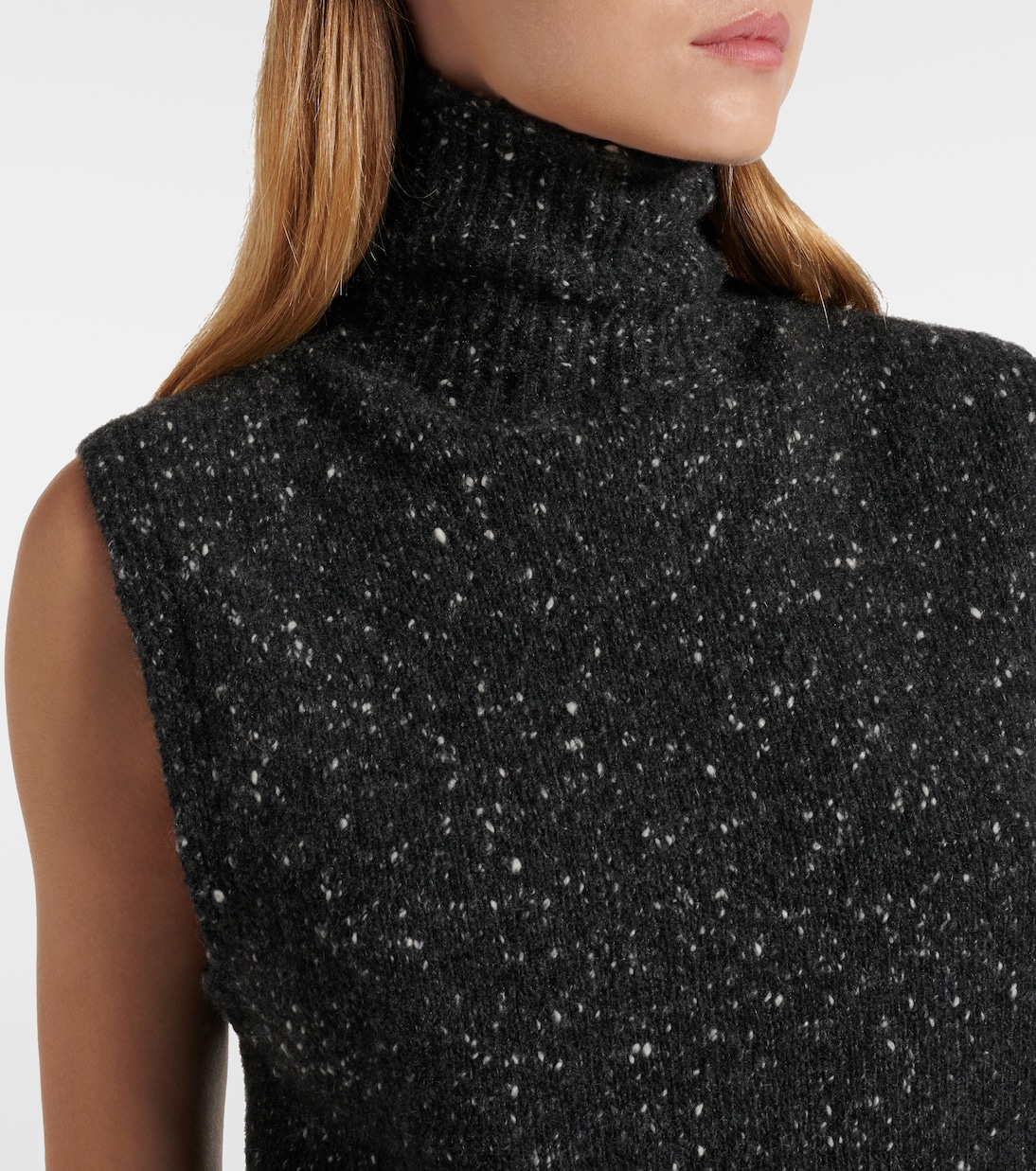 Top de cuello alto Merilas de cachemir | The Row