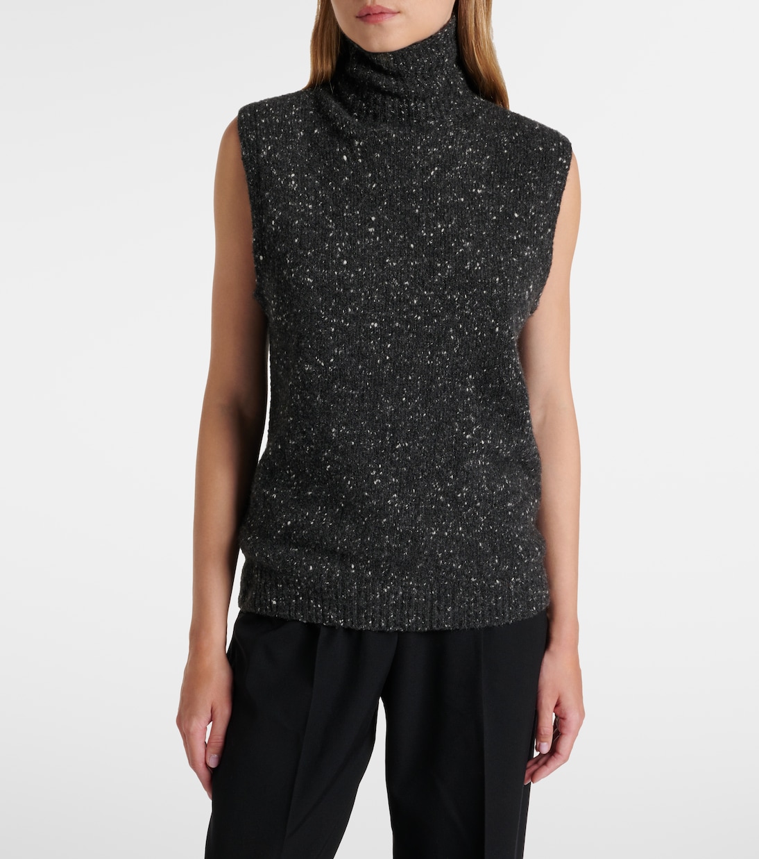 Top de cuello alto Merilas de cachemir | The Row