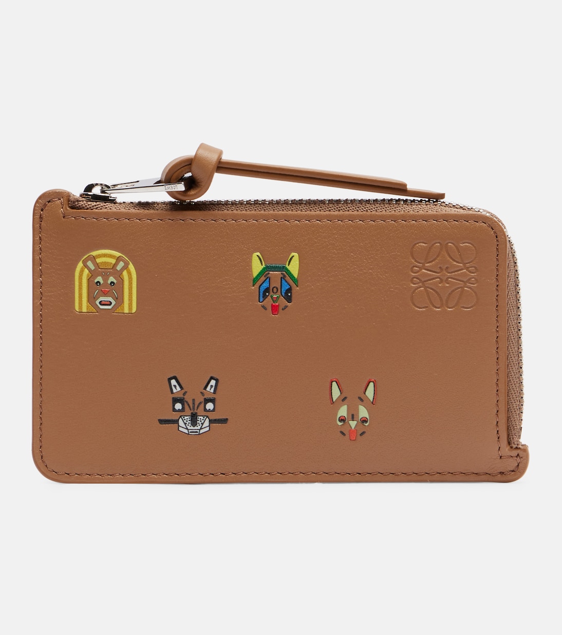 x Louis Wain Cats leather card holder | Loewe