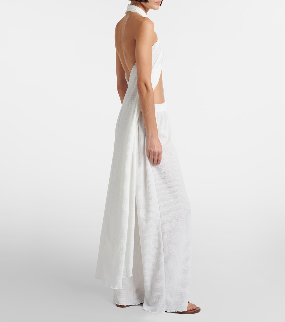 Mika high-rise straight pants | Jade Swim