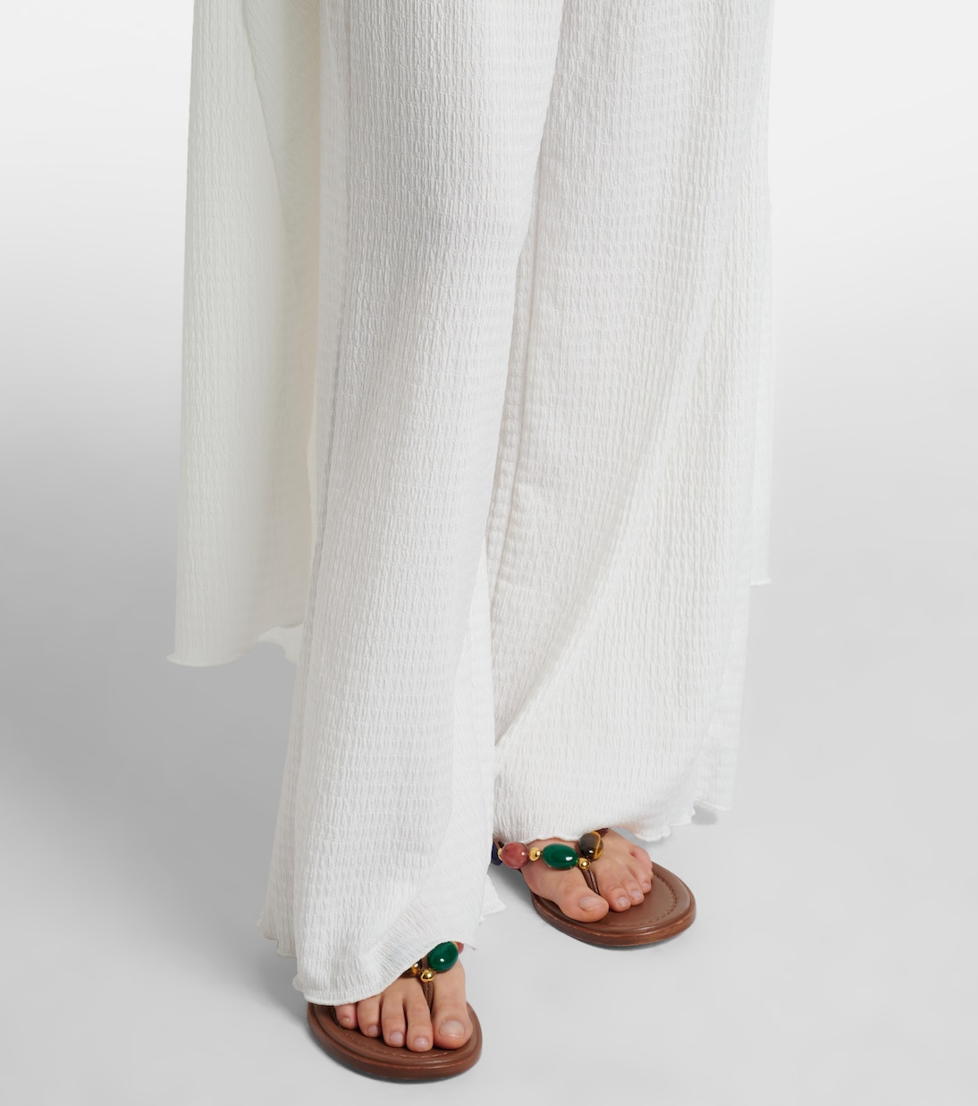 Mika high-rise straight pants | Jade Swim