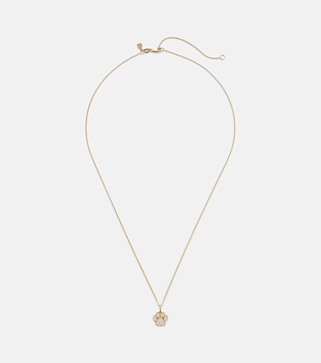 Halskette aus 14kt Gelbgold (585/1000) mit Diamanten | Sydney Evan