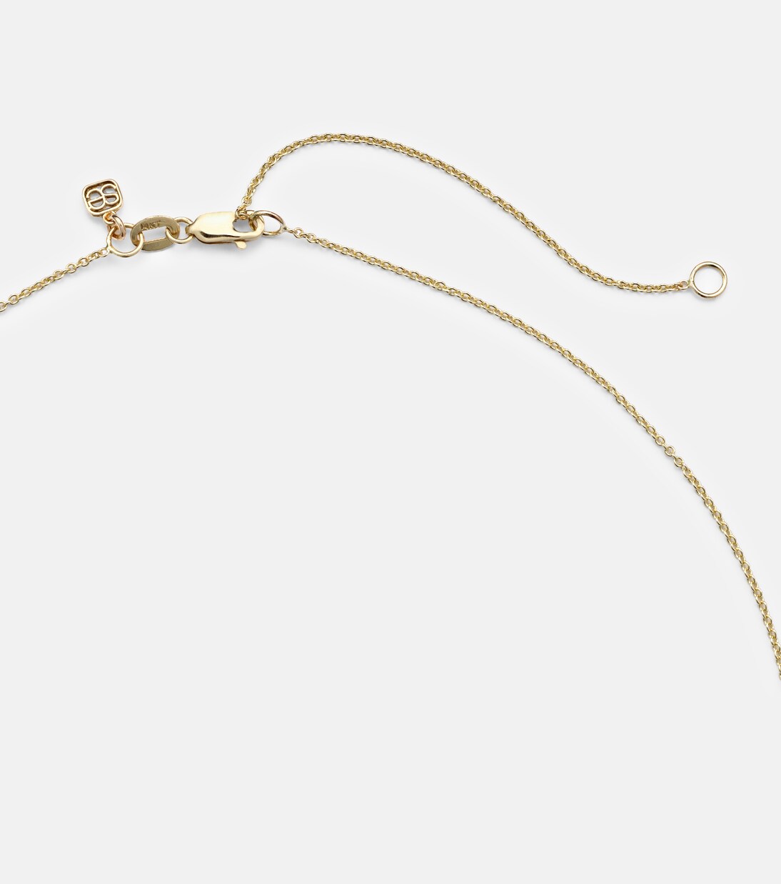 Halskette aus 14kt Gelbgold (585/1000) mit Diamanten | Sydney Evan