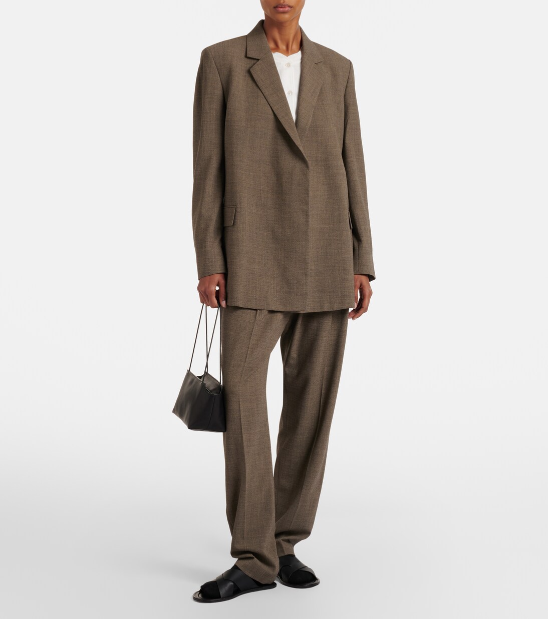 Bolso al hombro Terrasse To-Go de piel | The Row