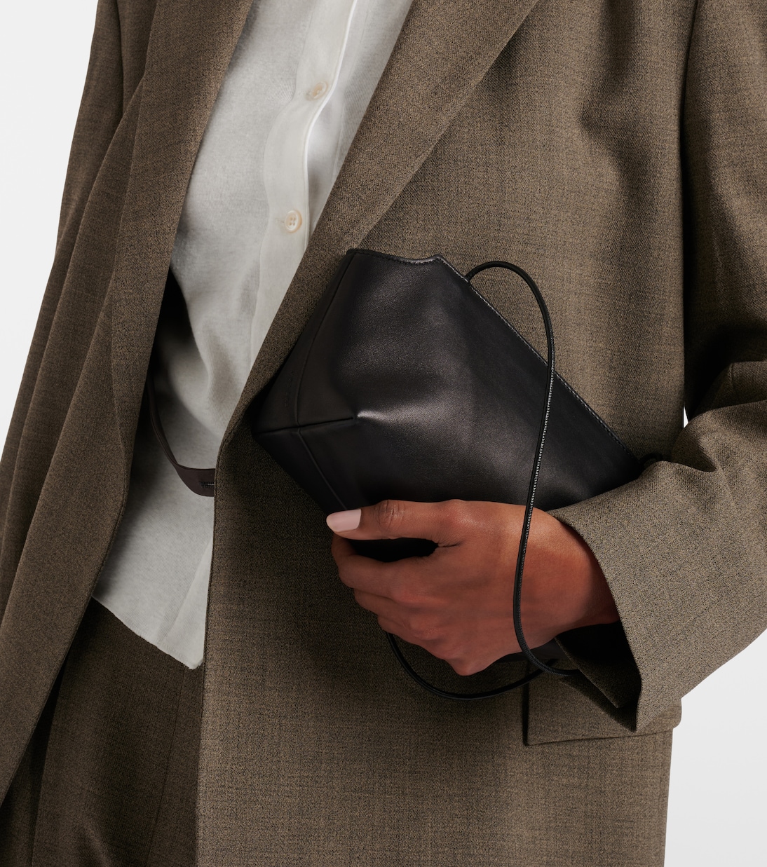 Bolso al hombro Terrasse To-Go de piel | The Row