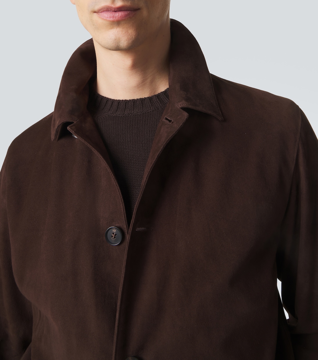 Jacke aus Veloursleder | Saman Amel