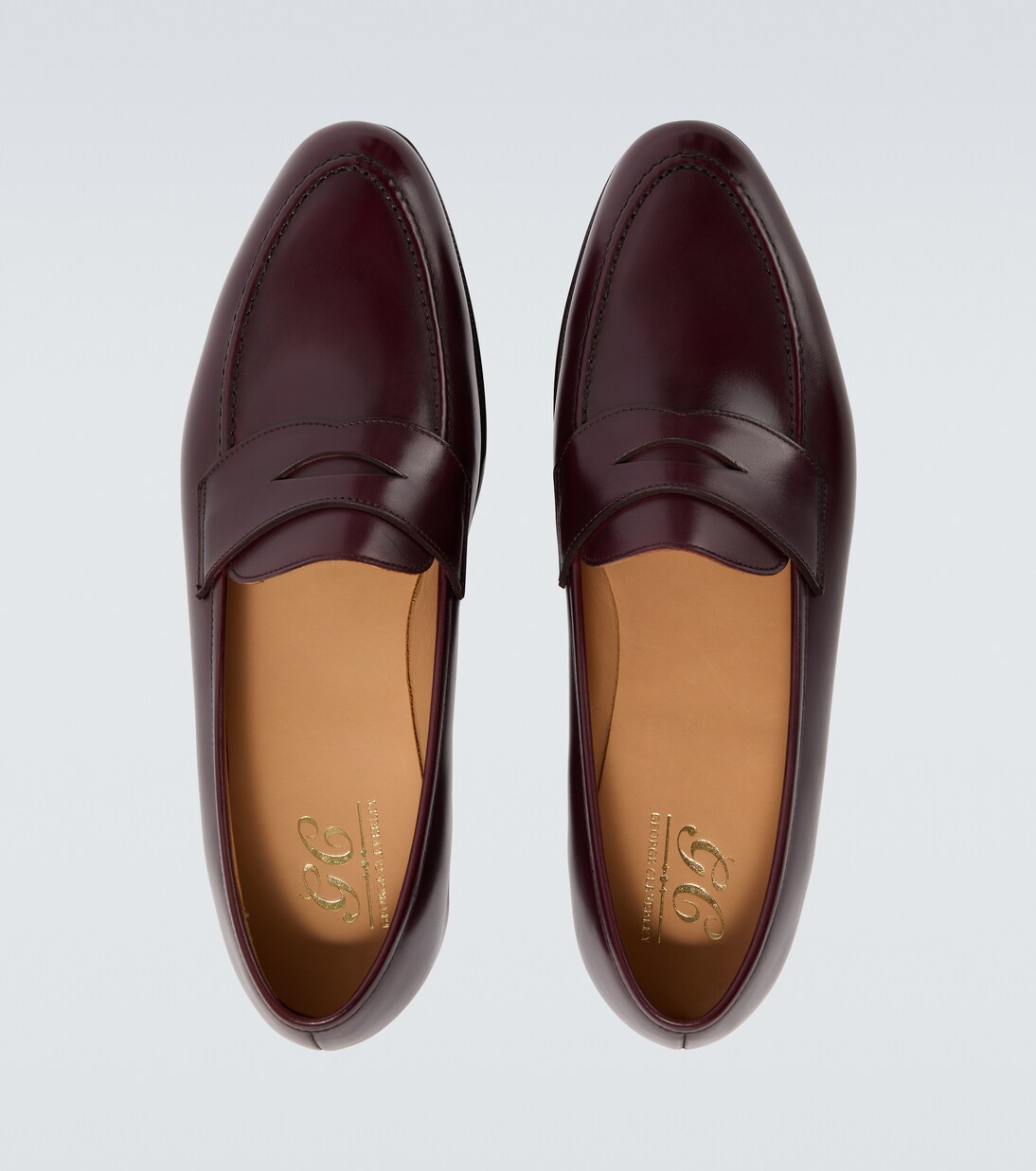 Bradley II leather penny loafers | George Cleverley