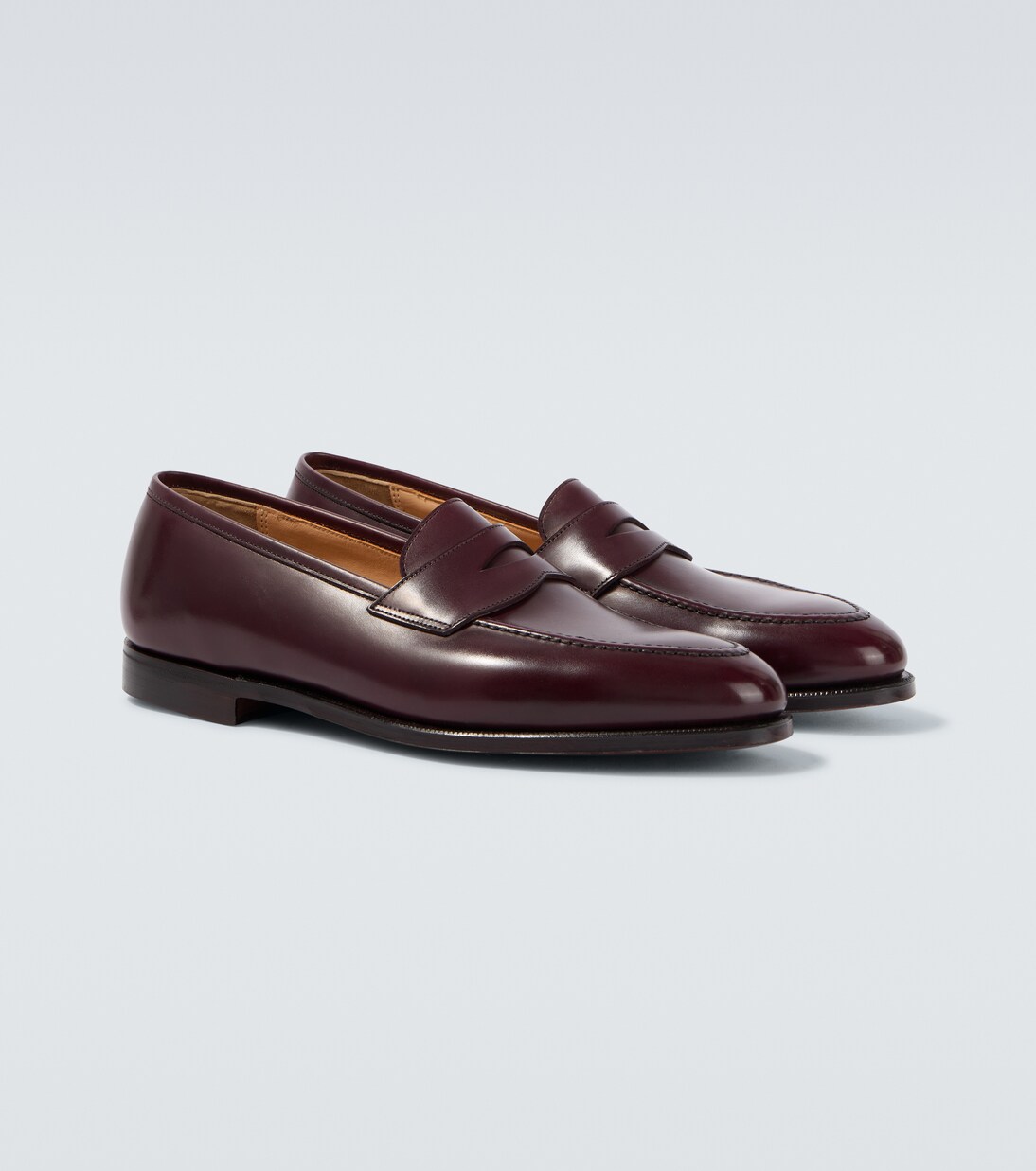 Bradley II leather penny loafers | George Cleverley