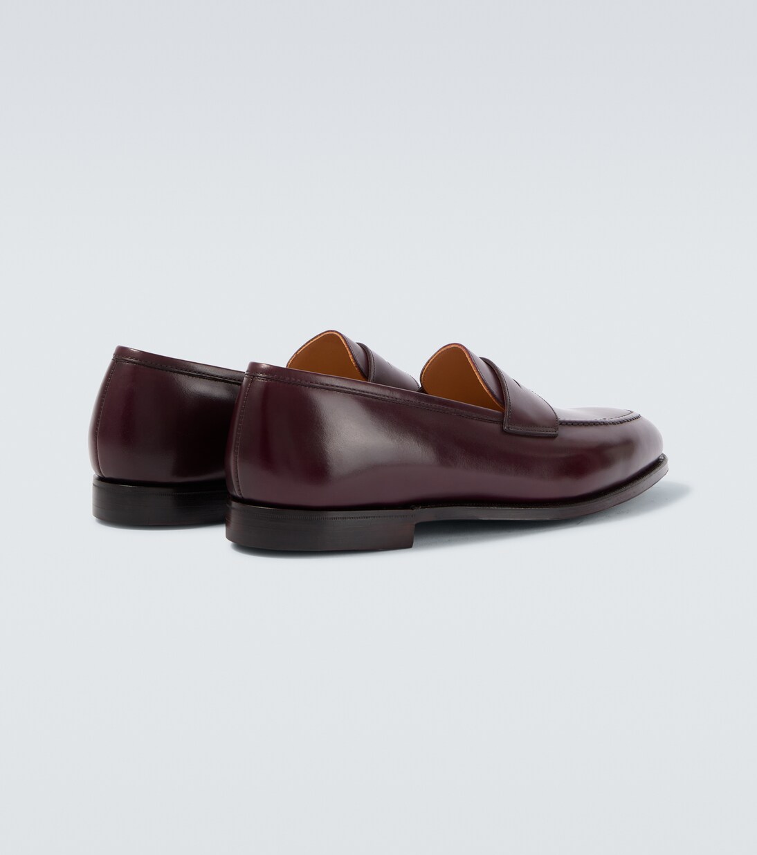 Bradley II leather penny loafers | George Cleverley