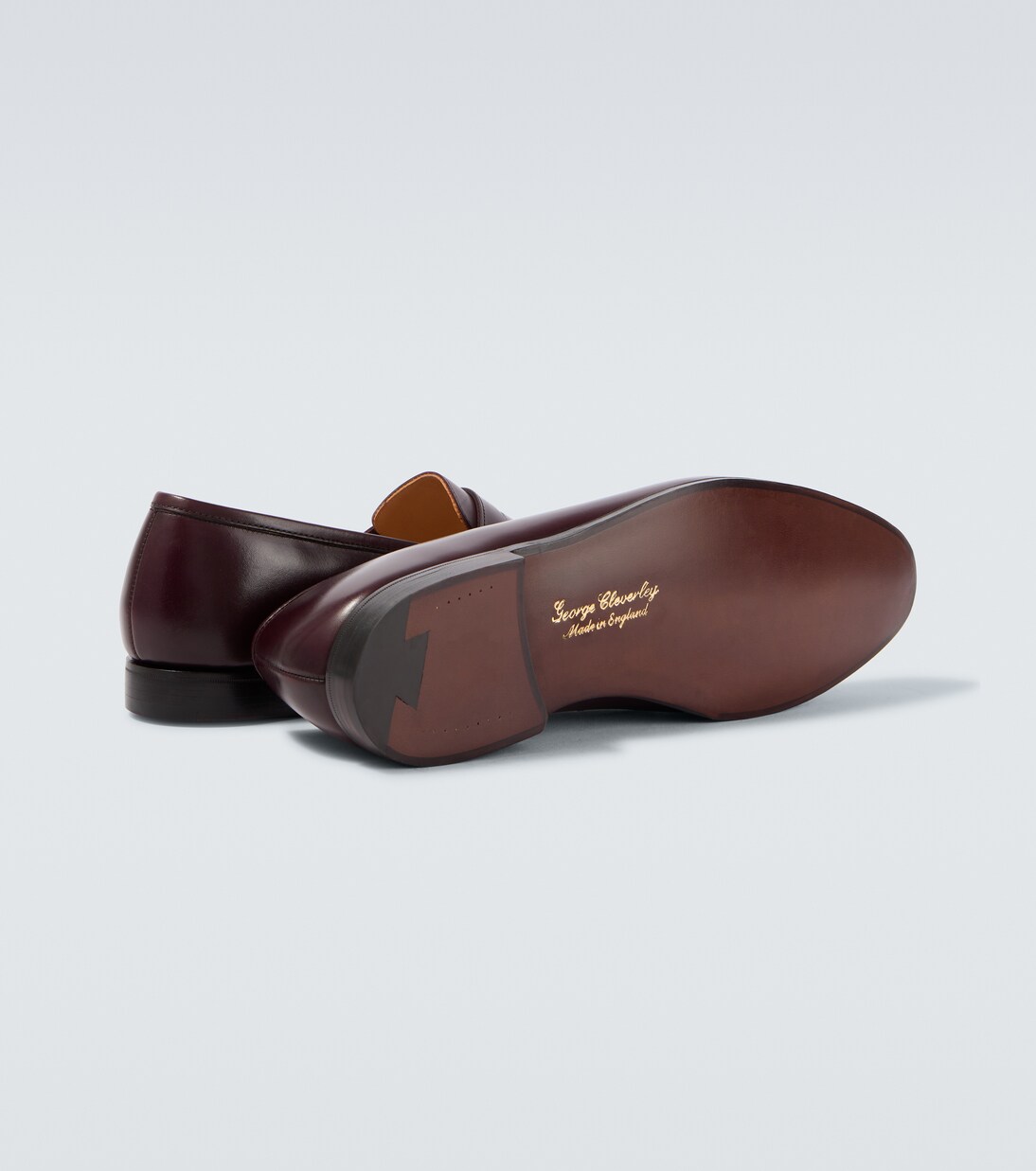 Bradley II leather penny loafers | George Cleverley