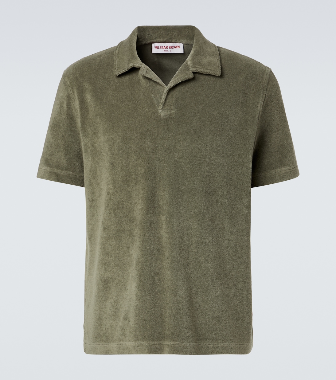 Terry Resort cotton terry polo shirt | Orlebar Brown