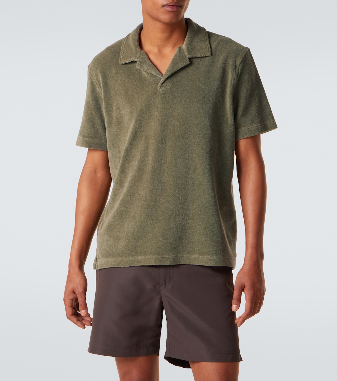 Terry Resort cotton terry polo shirt | Orlebar Brown