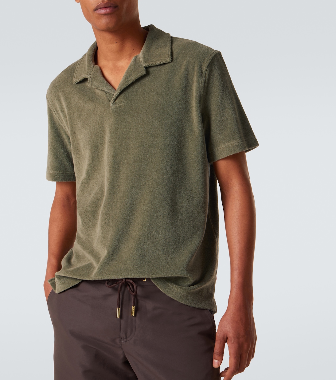 Terry Resort cotton terry polo shirt | Orlebar Brown
