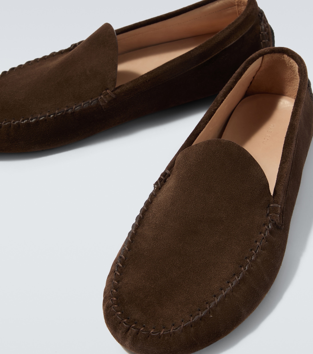 Mocassins New Lucca en daim | The Row