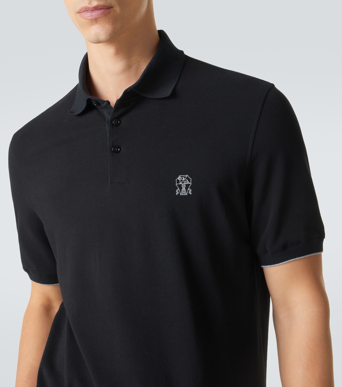 Polohemd aus Baumwolle | Brunello Cucinelli