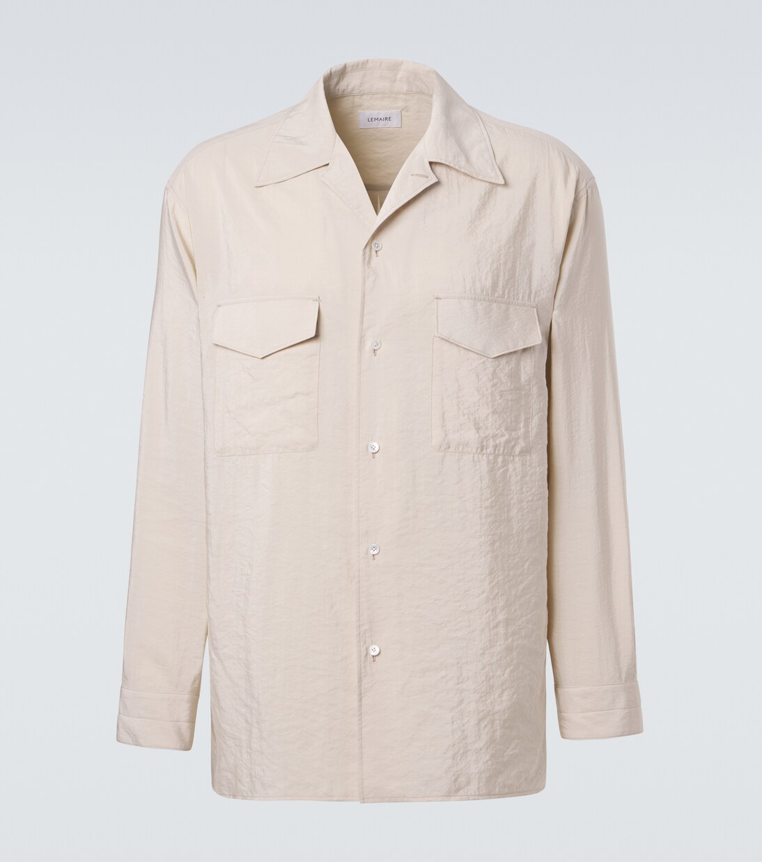 Silk-blend shirt | Lemaire