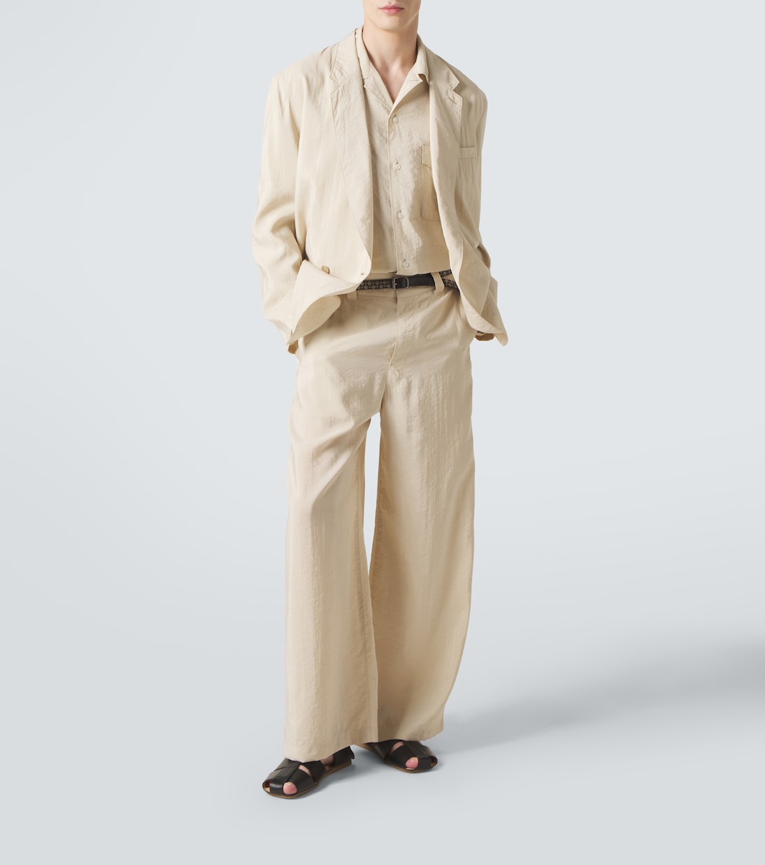 Silk-blend shirt | Lemaire