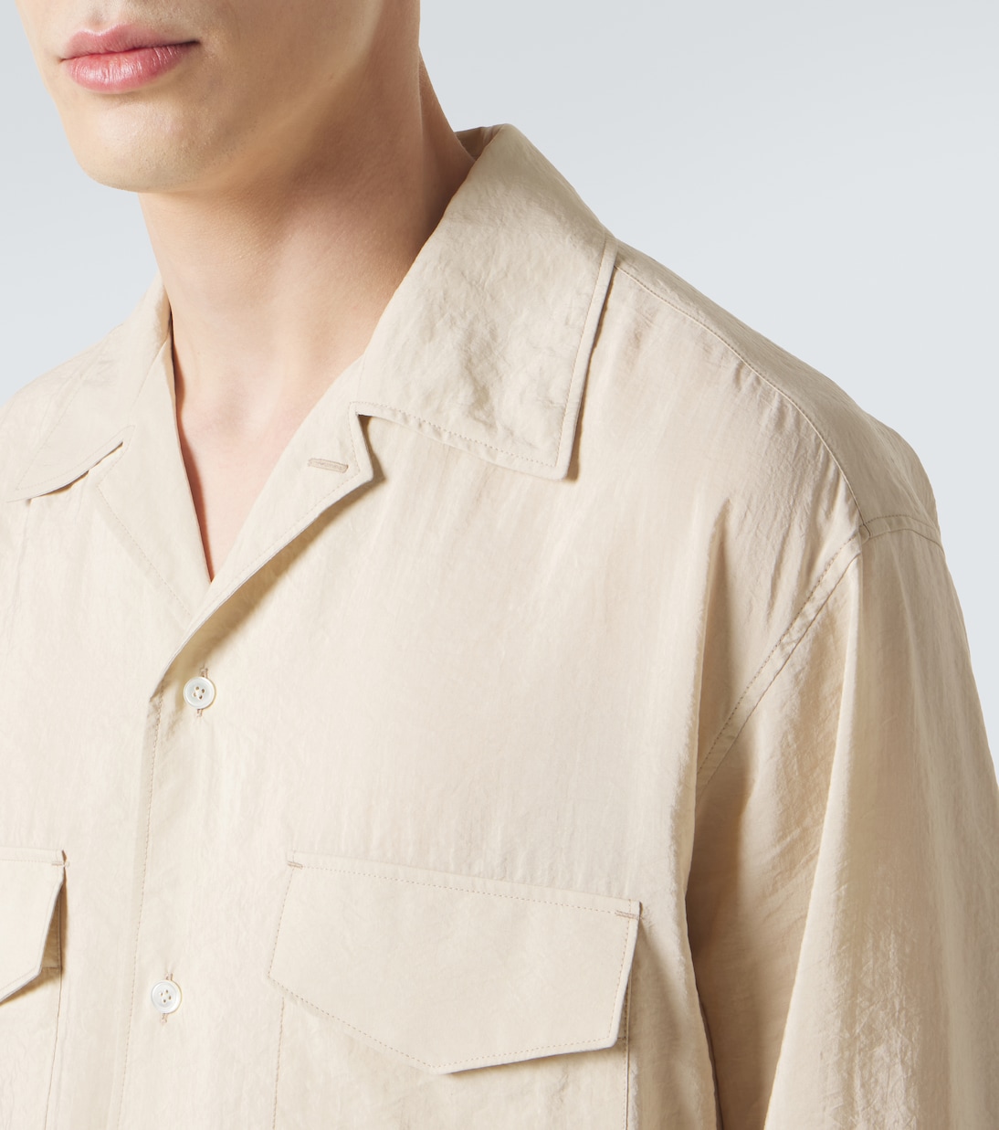 Silk-blend shirt | Lemaire