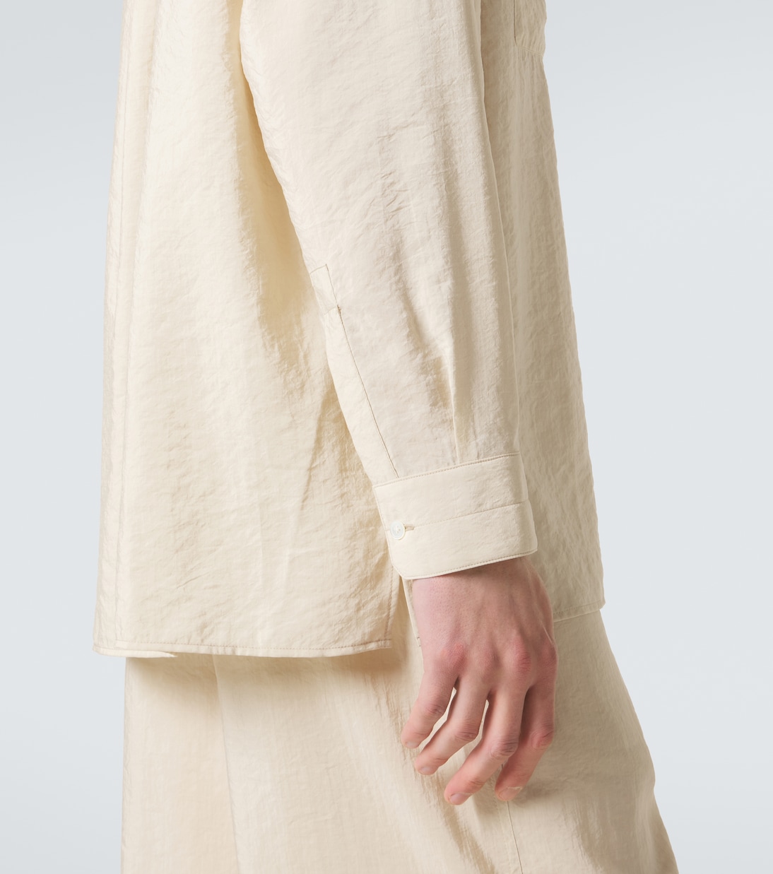 Silk-blend shirt | Lemaire