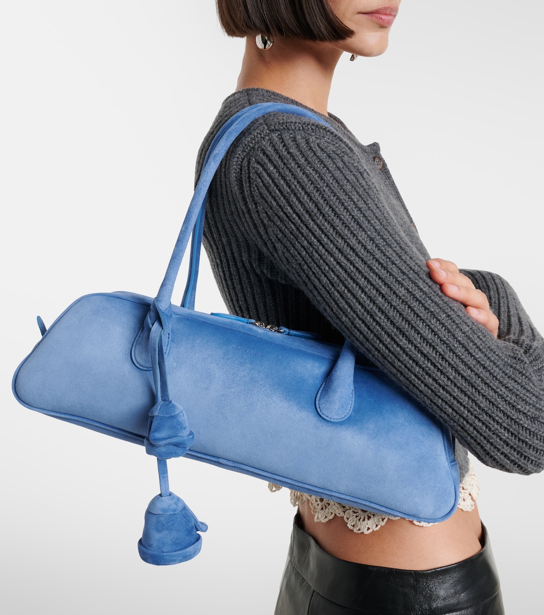 Sac Brigitte Trapeze en daim | Magda Butrym